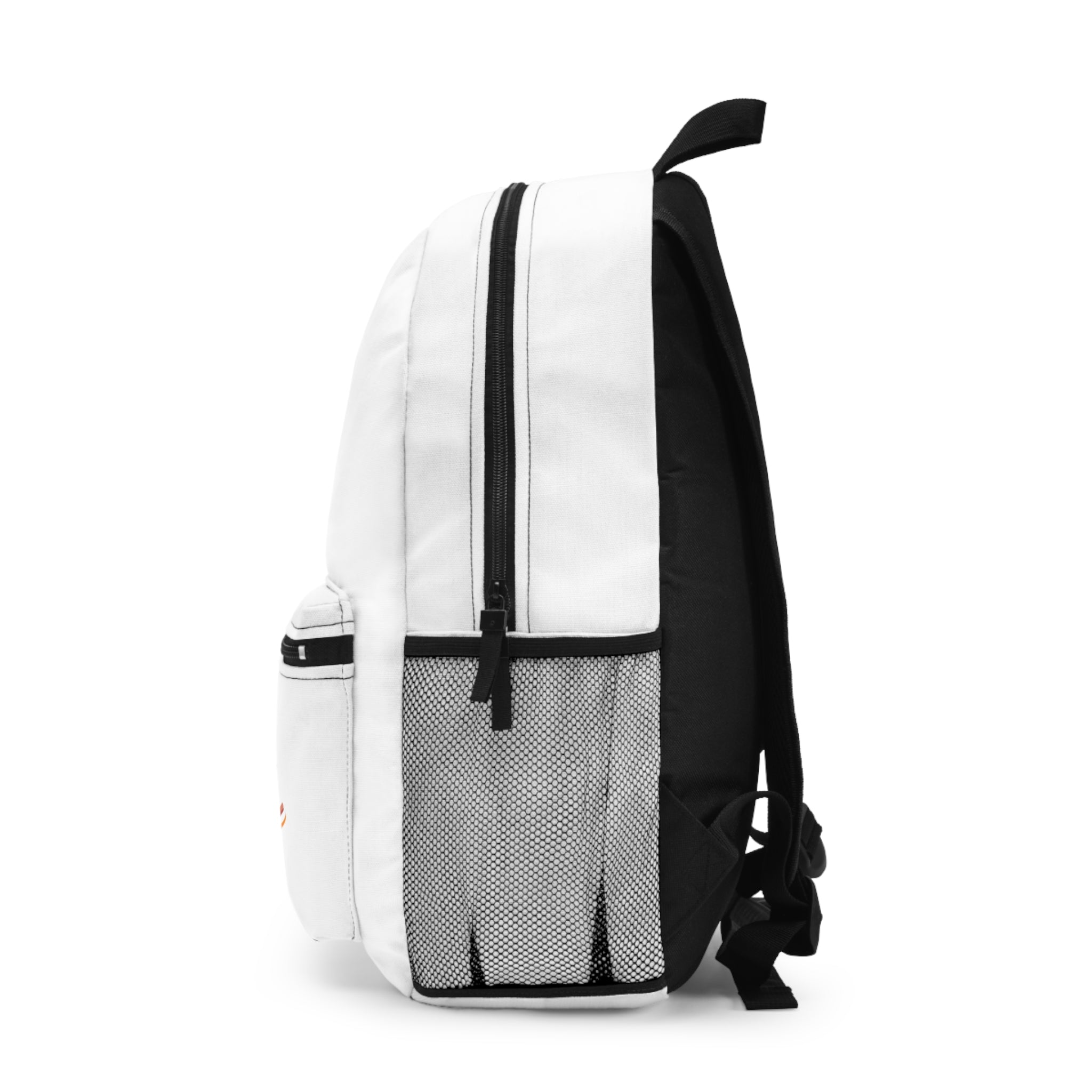 White Vacation Travel Backpack