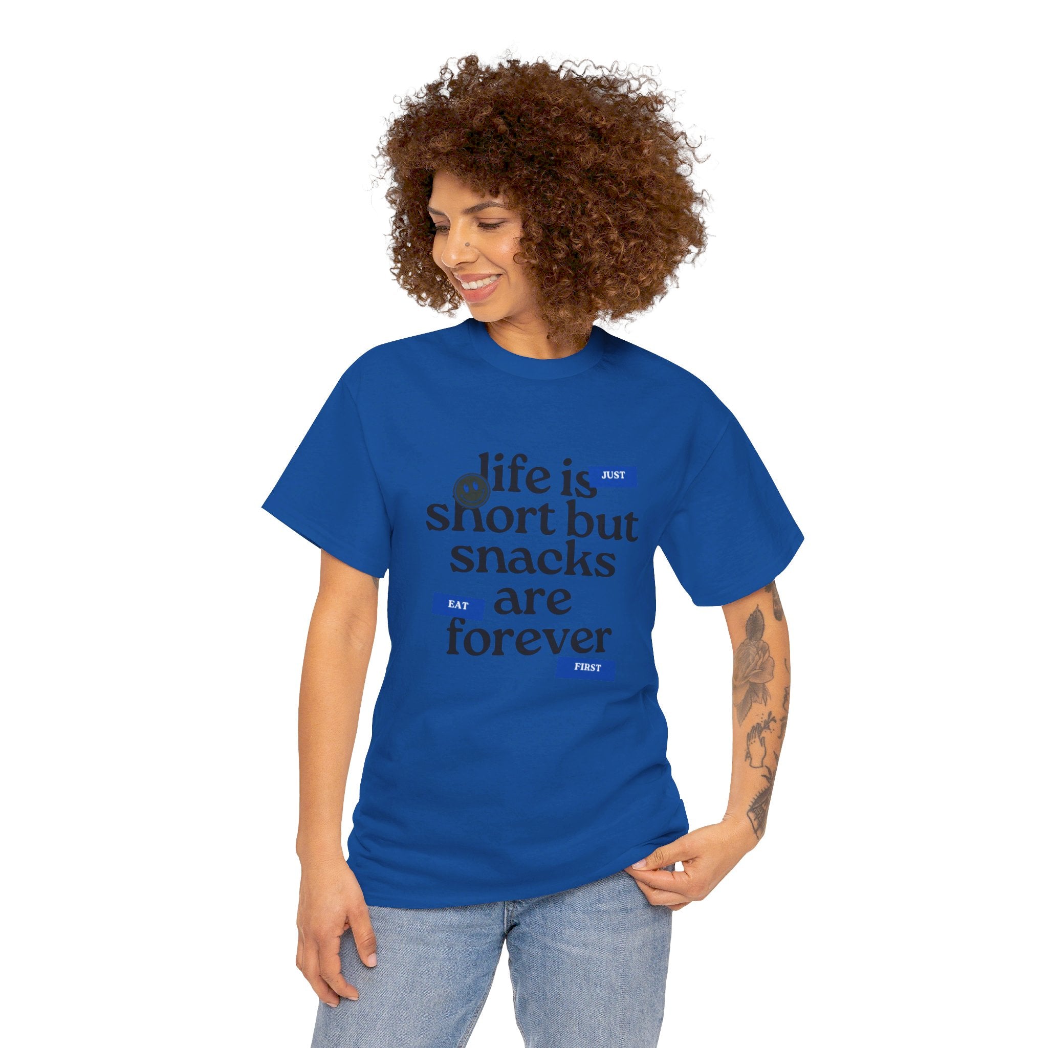 Life Is Short But Snacks Are Forever Unisex T-Shirt