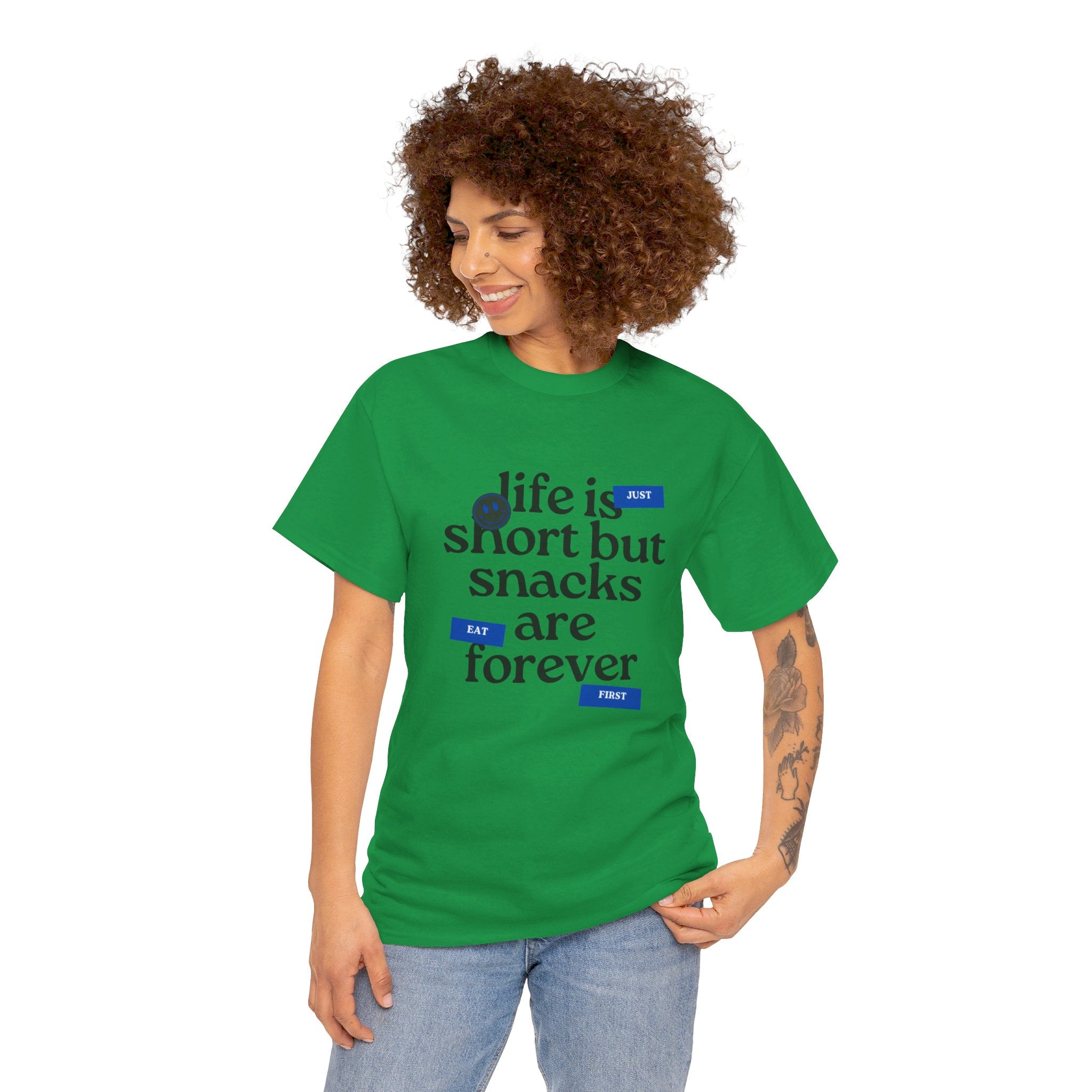 Life Is Short But Snacks Are Forever Unisex T-Shirt