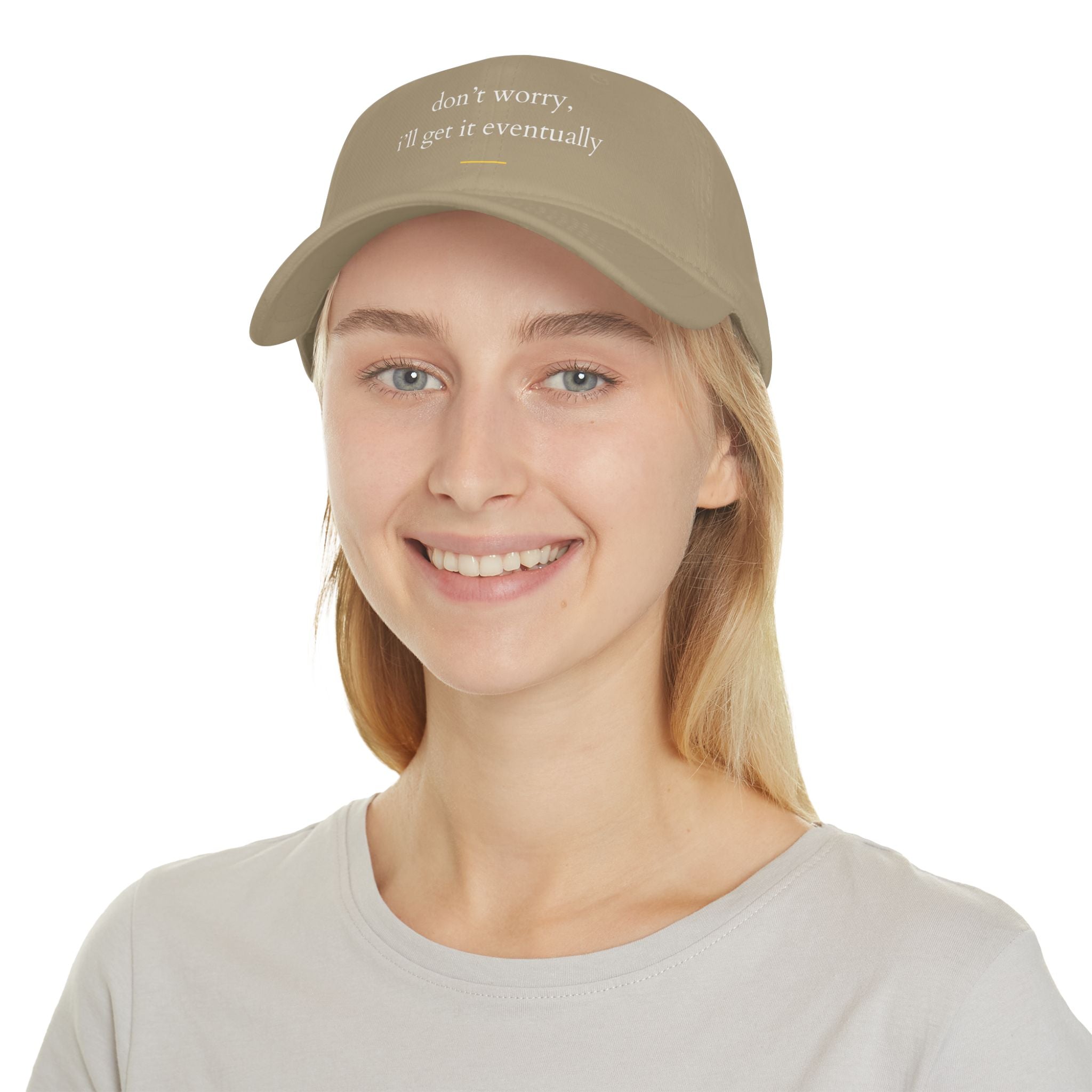 Don't Worry, I'll Get It Eventually Profile Baseball Cap